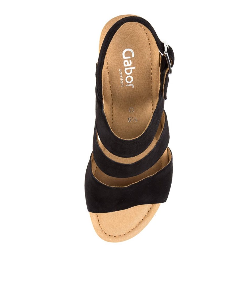 Gabour | Daim Coquelicot Schwarz Exclusif